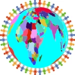 international relations theory android application logo